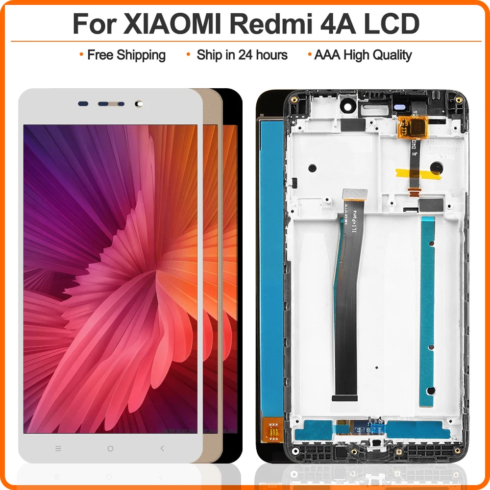 5 0 &quotдюймов для Xiaomi Redmi 4A ЖК дисплей сенсорный экран дигитайзер сборка с рамкой Pro