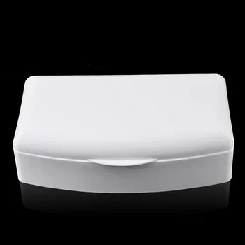 

1PC Manicures Supplies Disinfection Box Nail Cleaning Box Alcohol Disinfecting Box Portable Nail Sterilizer for Home Store (Whit