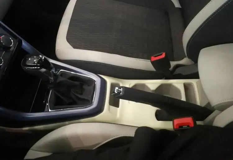 Для Volkswagen VW T-cross 2010 Центральная контрольная рамка тормоза водная чашка панель крышка автомобильные аксессуары