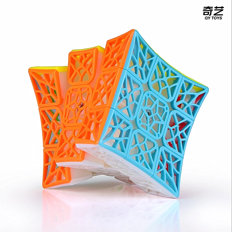 Qiyi 3x3x3 куб ДНК вогнутых 3x3 игрушки Magic cube qiyi ДНК 3x3 головоломки Скорость куб 3x3, cubo magico, 3x3x3 прозрачный пазл