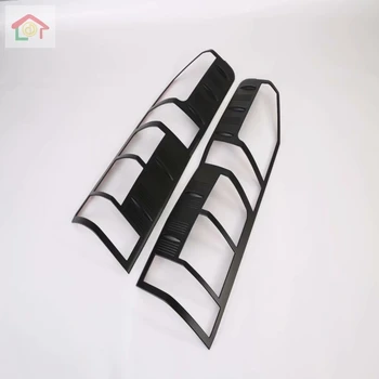 

Car Styling Chrome Rear Tail Light Lamp Taillight Cover Trim Frame Sticker 2pcs For Toyota HiAce Granvia H300 2019 2020