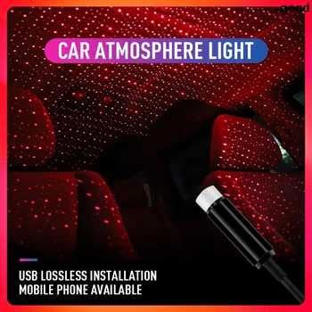 

Car USB LED Starlight Starry Sky Star Light Projector for Mercedes W203 BMW E39 E36 E90 F30 F10 Volvo XC60 Audi A4 A6