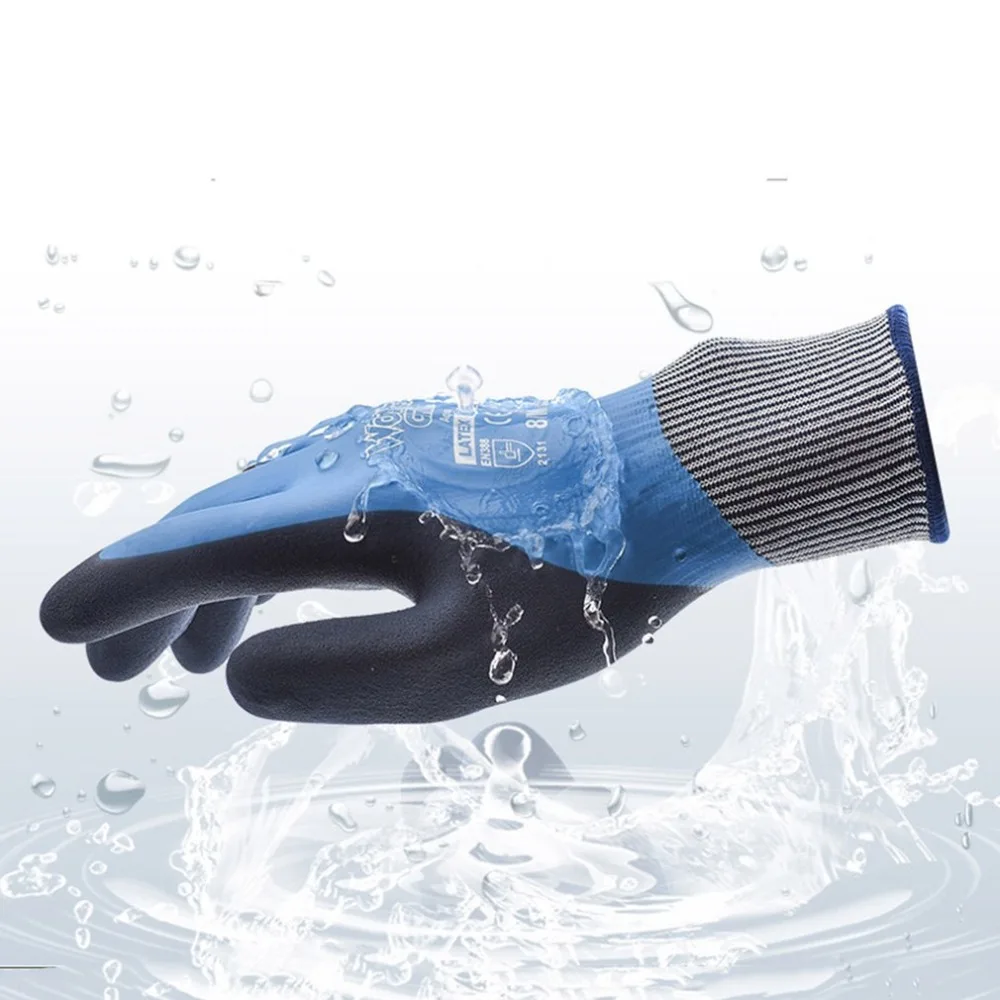 Wonder Grip WG-318 универсальные анти-порезные перчатки защитные устойчивые к порезу водонепроницаемые садовые защитные эмульсионные перчатки Новое поступление