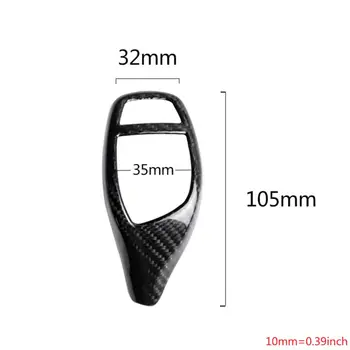 

For BMW F20 F30 F31 F34 Carbon Fiber Refit Car Gearshift Panel Frame Stickers E7CA