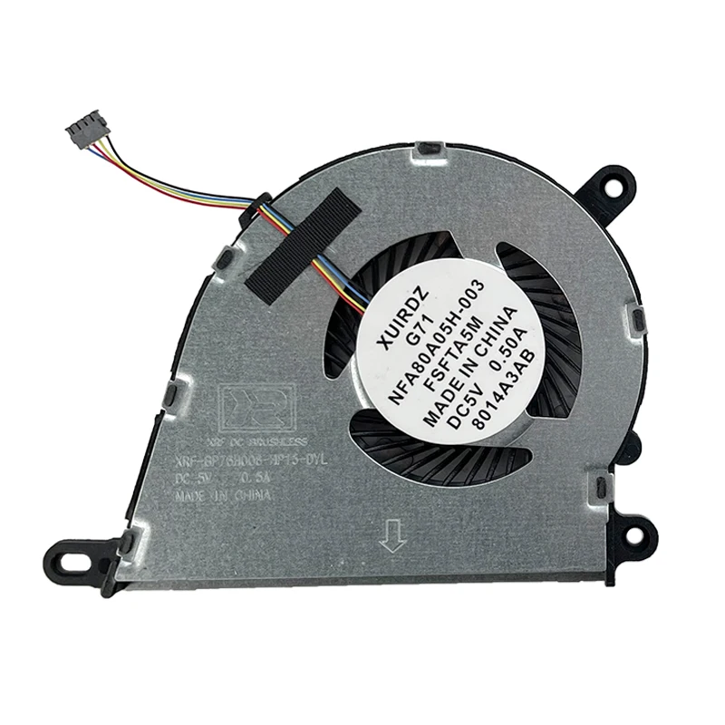 New Laptop CPU cooling Fan For HP 15-DY 15S-FQ 14-DQ 14S-DQ 15-EF 340S G7 15S-EQ TPN-Q242