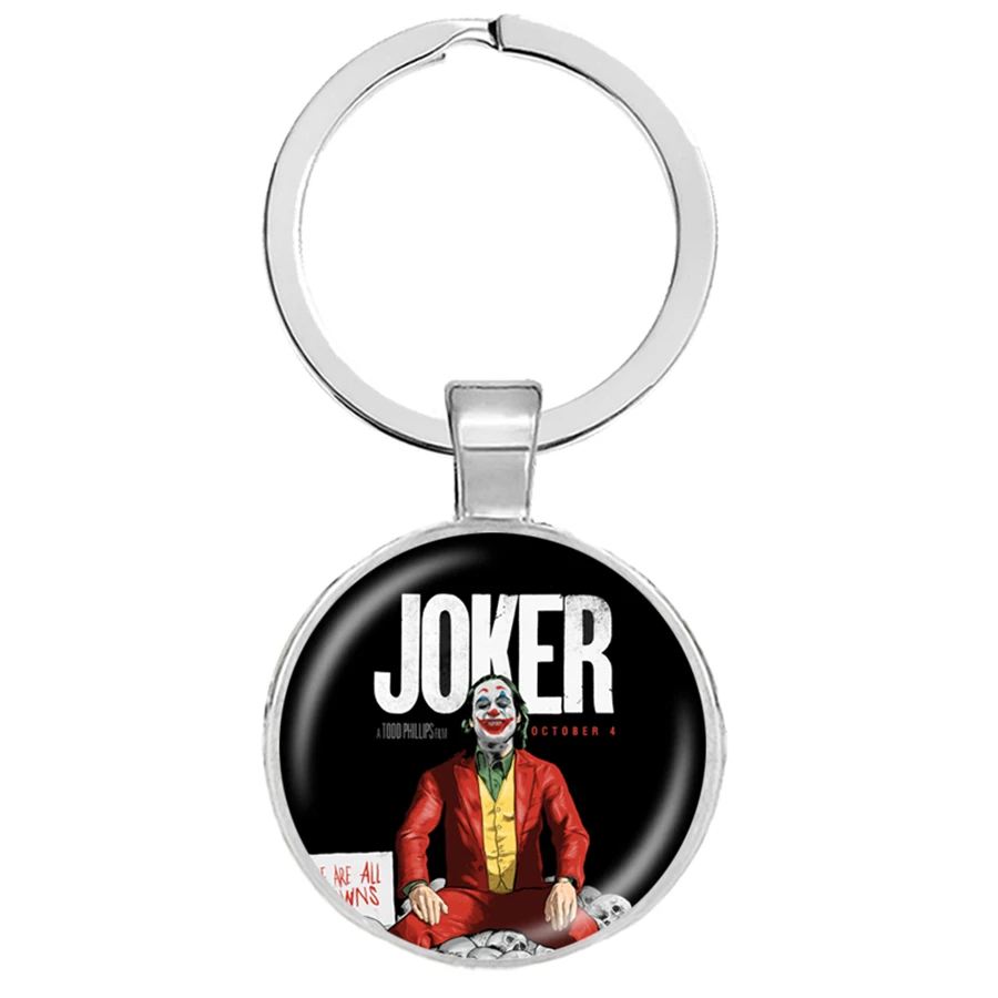 DC Joker брелки ужас Стивен Кинг это мы все плаваем здесь Pennywise отряд самоубийц
