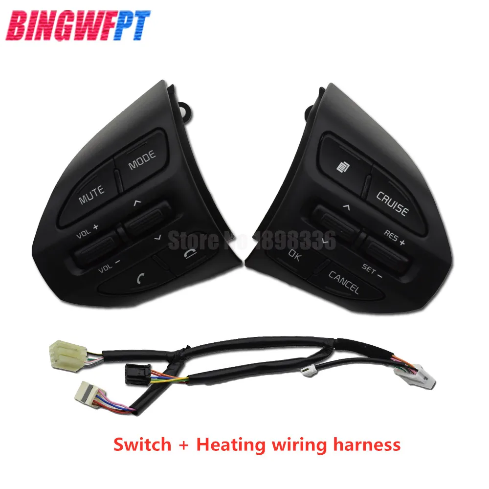 Кнопка рулевого колеса OEM 96720H8010 для KIA K2 RIO 1.4L 1.6L Bluetooth телефон круиз контроль громкости