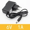 1PCS 6V1A New AC 100V-240V Converter Adapter DC 6V 1A 1000mA Power Supply EU Plug DC 5.5mm x 2.1mm ► Photo 1/3