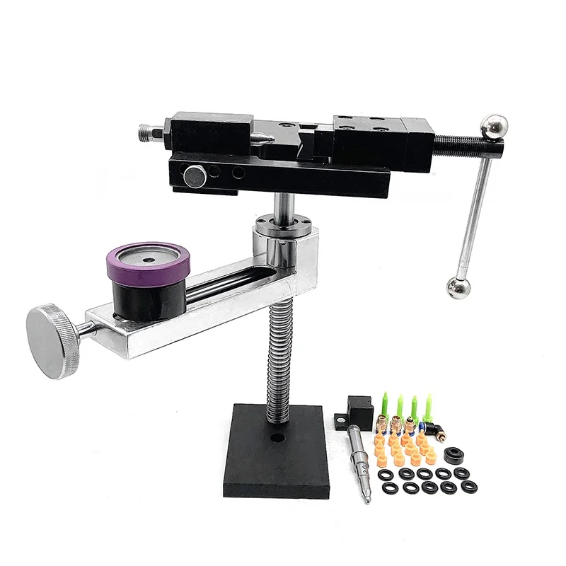 Efi Common Rail Injector Clamp Bench Vise Disassembly Frame Test Repair
