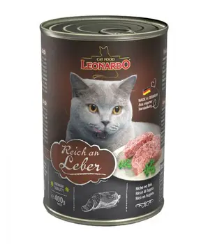 

LEONARDO LEONARDO REICH AN LEBER for adult cats with liver