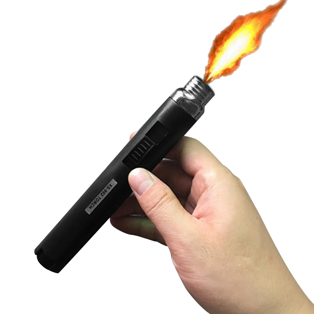 Outdoor Soldering Torch Pen Lighter Jet Flame Butane Gas Refill Lighter