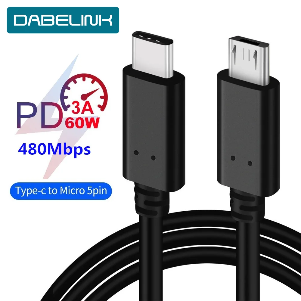 Usb タイプ C マイクロ 5pin Usb ケーブルタイプ C Usb C 3 1 マイクロ Usb ケーブル Otg Usb C 高速充電 Datae Macbook Usbc Android デバイス Mobile Phone Cables Aliexpress