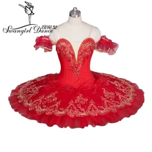 Высококачественная красная балетная пачка paquita для взрослых; профессиональная классическая балетная пачка для девочек; s; для девочек; sbt9046