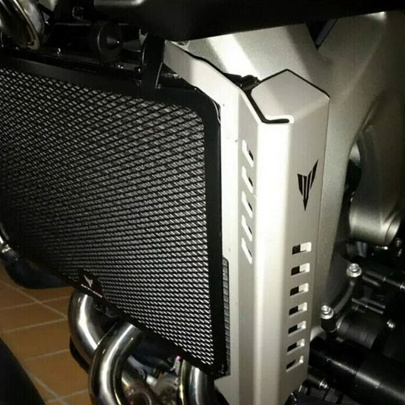MT 09 MT09 алюминиевая боковая решетка радиатора Защитная крышка для Yamaha MT-09 FZ09 FZ-09 FZ 09