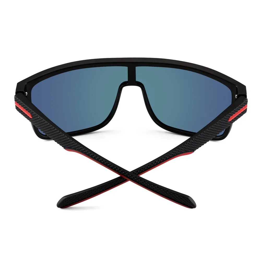 Mode übergroße Sonnenbrille Männer Frauen Marke Designer Fahren Goggle Shield_voghion.com