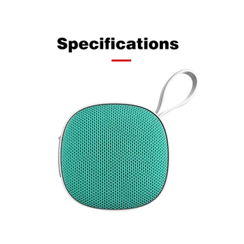 

Portable Bluetooth 5.0 Speaker for Shower 5W IXP7 Waterproof Outdoor Loudspeaker with netic Suction