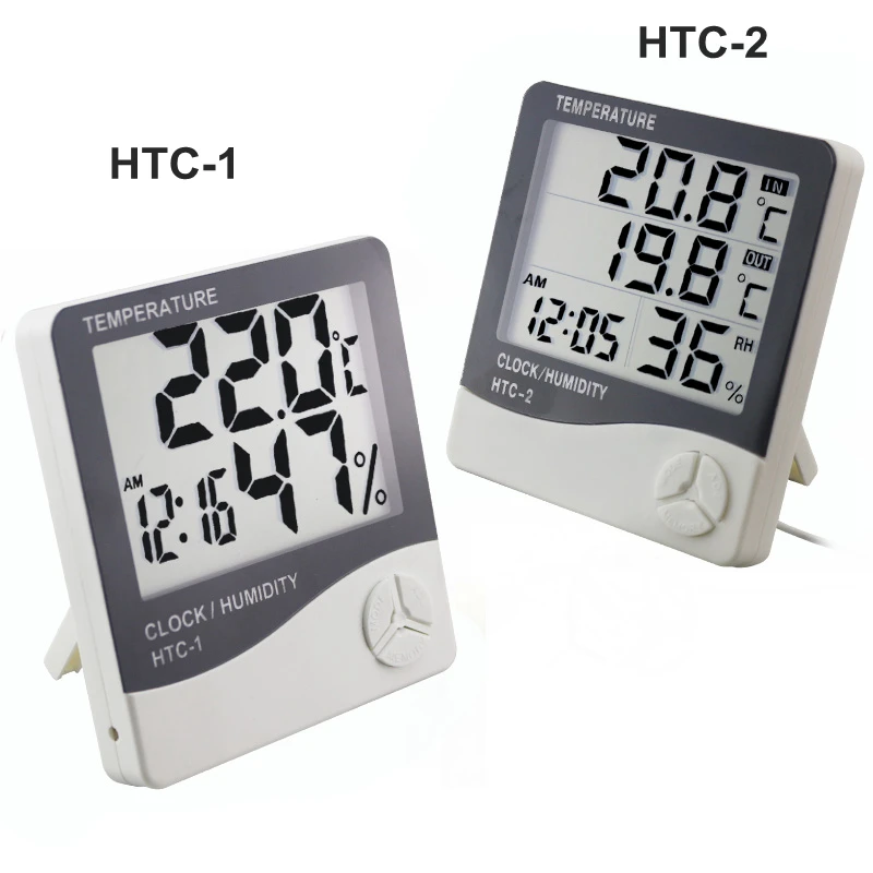 Indoor Weather Station Digital LCD Termometro Monitor Meter Humidity Temperature
