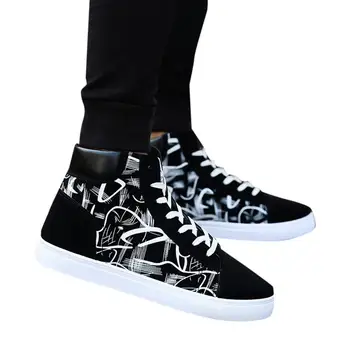 

2020 Newest Men's Summer of Han Edition Vogue Student Board High-top Casual Shoes Casual Shoes Men Sneakers Sport Shoes Men