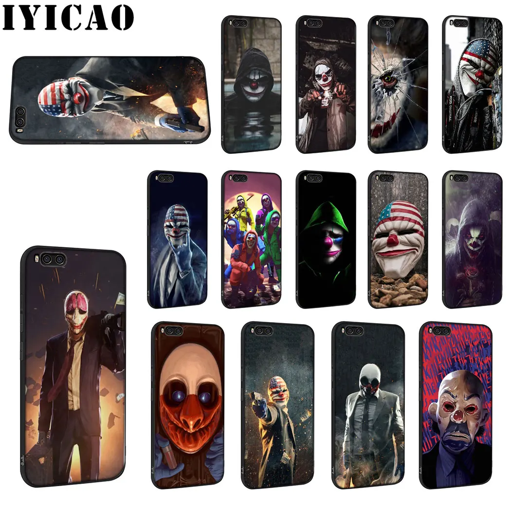 Payday 2 игровой Мягкий силиконовый чехол для Redmi Note 7 8 6 5 Pro 5A Prime 7A K20 Go|Чехлы-накладки|