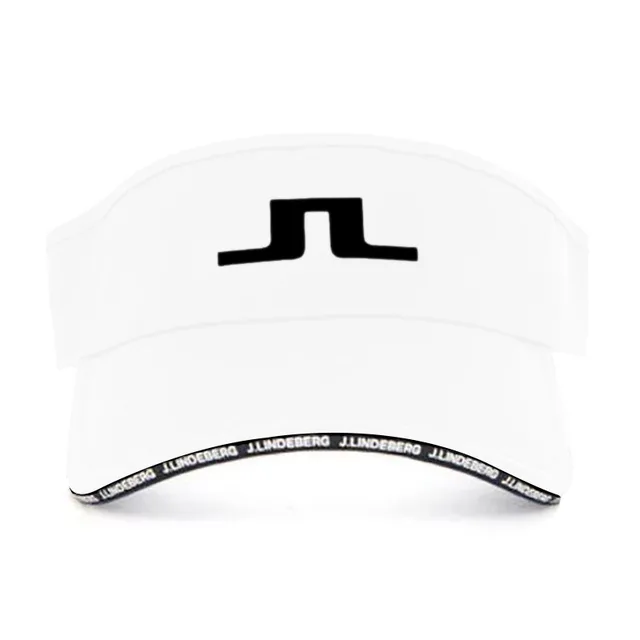 2021 summer new neutral golf hat, breathable leisure sports hat, adjustable golf cap quick dry white