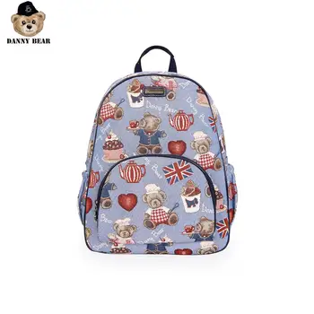 

Danny Bear Bear Series Backpack Fashion Big Capacity Zipper Casual College Student Bagpack DMB7115045