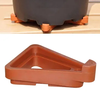 

12pcs Flower Pot Feet Supports Display Non Slip Risers Bonsai Stand Indoor Outdoor Garden Flower Bracket Holder Flowers Growing