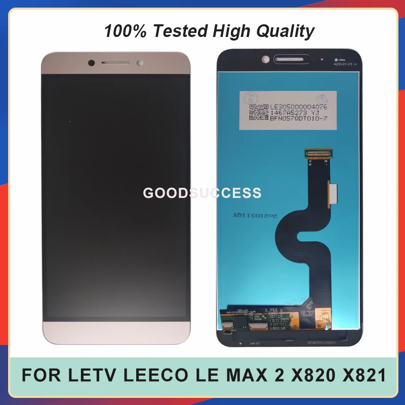 ЖК-дисплей с дигитайзером тачскрина в сборе для LeTV LeEco Le Max 2 X820 X821 X822 X823 X829 |