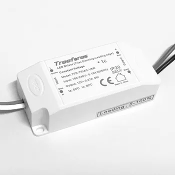 

DC10-42V Constant Current Triac LED Transformer Dimmable 8W 10W 250/300/350/400/500mA CE SAA TUV
