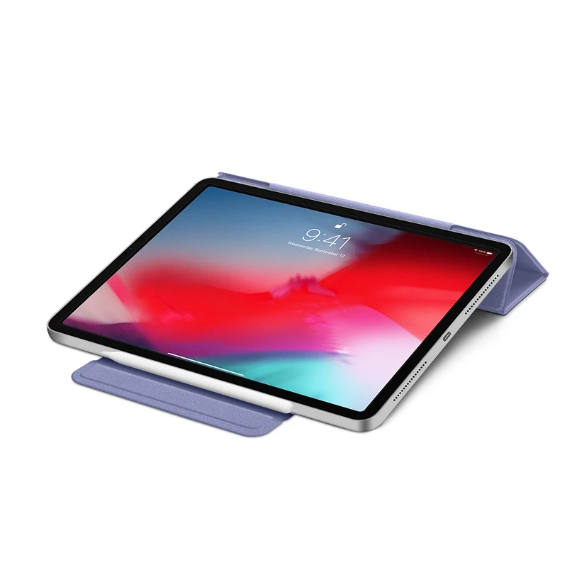 Capa Inteligente Tri-fold para Ipad Pro Protetor Traseiro Ímã Clipe de Fivela 12.9 ° 12.9 ° 12.9 2023 2023 - Imagem 4