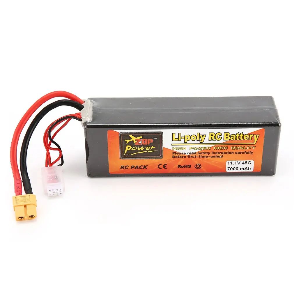 

ZOP Power XT60 Plug 11.1V 3300mAh 5000mAh 5500mAh 7000mAh 8000mAh 6000mAh 30C 40C 45C 65C 4S 1P Lipo Battery for RC Drone Car