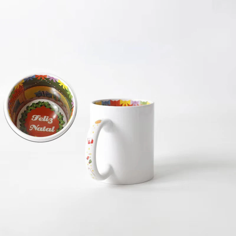 Настроить кружку Diy чашка печать Персонализированные фото рождественские подарки приносить любовь своим друзьям семья Керамическая фото кружка для кофе - Цвет: Type3