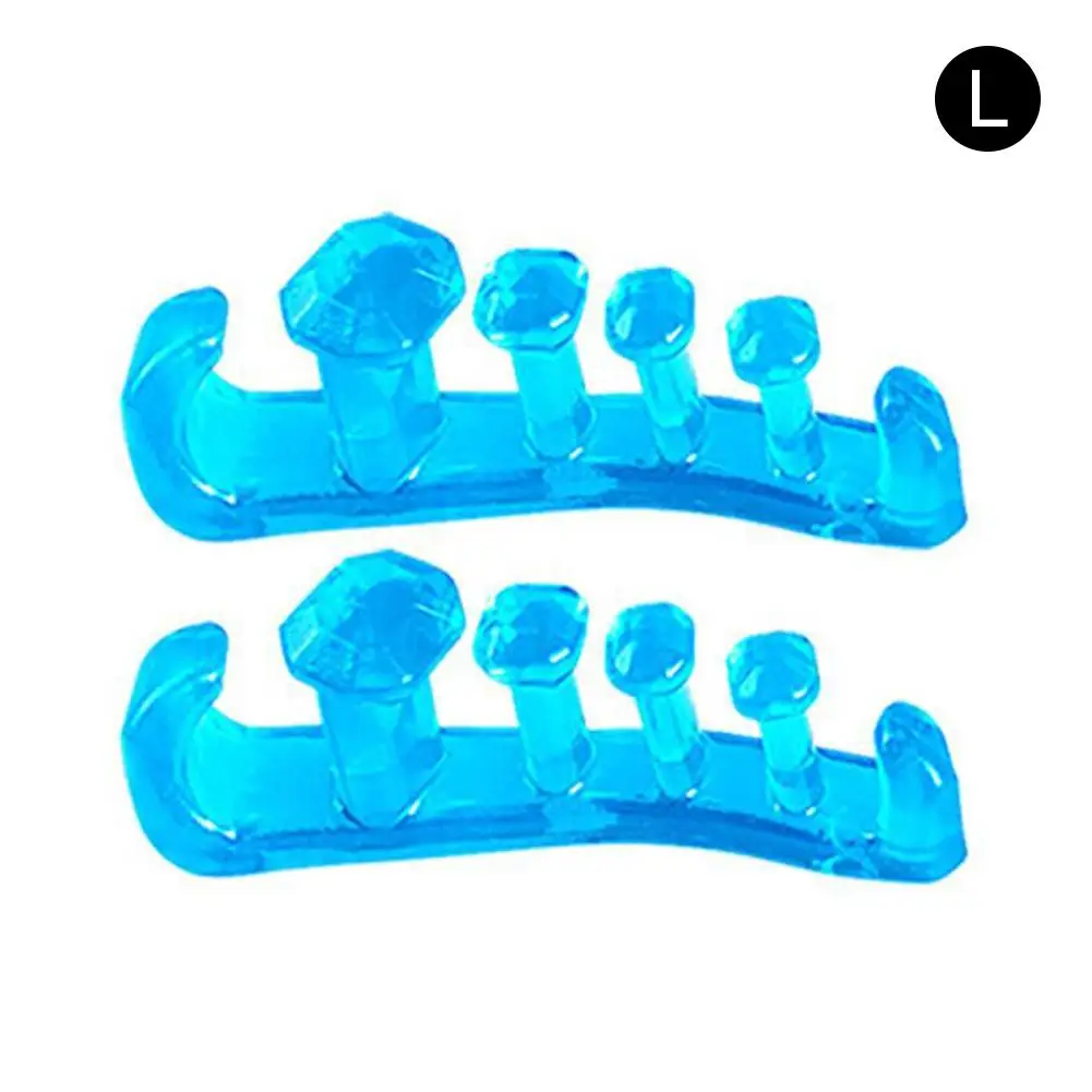 2 pcs Gel Toe Stretcher Separator for Fighting Bunions Hammer Toes Plantar Fasciitis Valgus Corrector Orthotics Stretchers