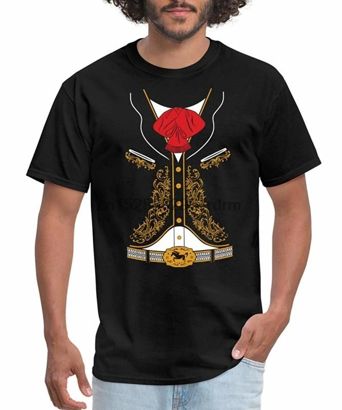 Мексиканский мариати костюм Charro Мужская футболка 2235(2) | одежда