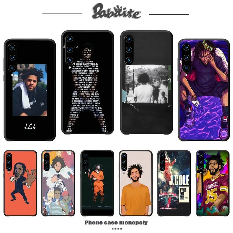 Роскошный чехол для телефона Babaite J.Cole Huawei Y7 2019 Mate 10 20 Lite Pro Honor 9x Y9s силиконовый |