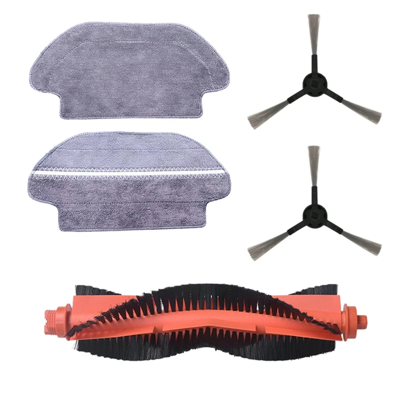 

5Pcs/Set Brush Mop Cloth Replacement Kit for Xiaomi STYJ02YM Robot Vacuum Cleaner Accessories