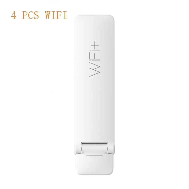 Xiaomi mi jia wifi повторитель 2 усилитель расширитель 2 усилитель сигнала wifi беспроводной универсальный маршрутизатор Xiao mi умный дом - Цвет: 4PCS WIFI
