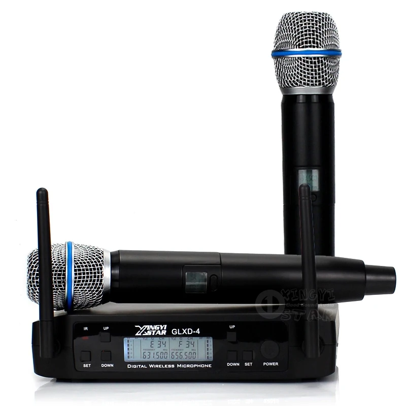 GLXD4 UHF Wireless Microphone Professional BETA87A