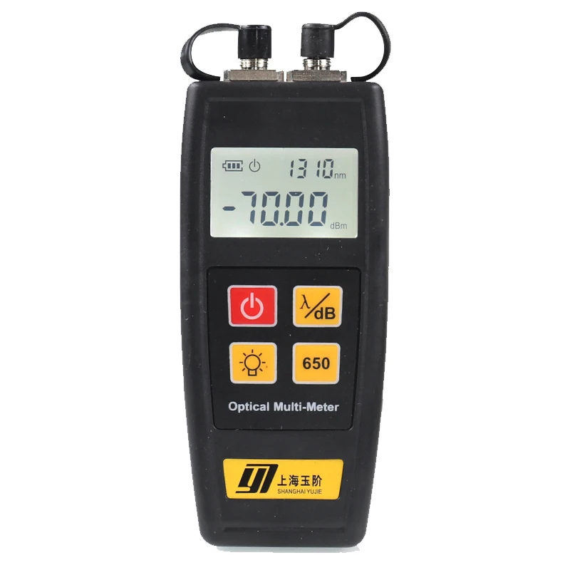 

YJ-550A or YJ-550C Mini OPM Multi-meter Fiber Optical Power Meter with Visual Fault Locator 1mw 10mw 30mw 50mw