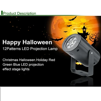 

Christmas Projector Shower Light LED Outdoor Indoor Holiday Light Landscape Garden Lamp US Plug