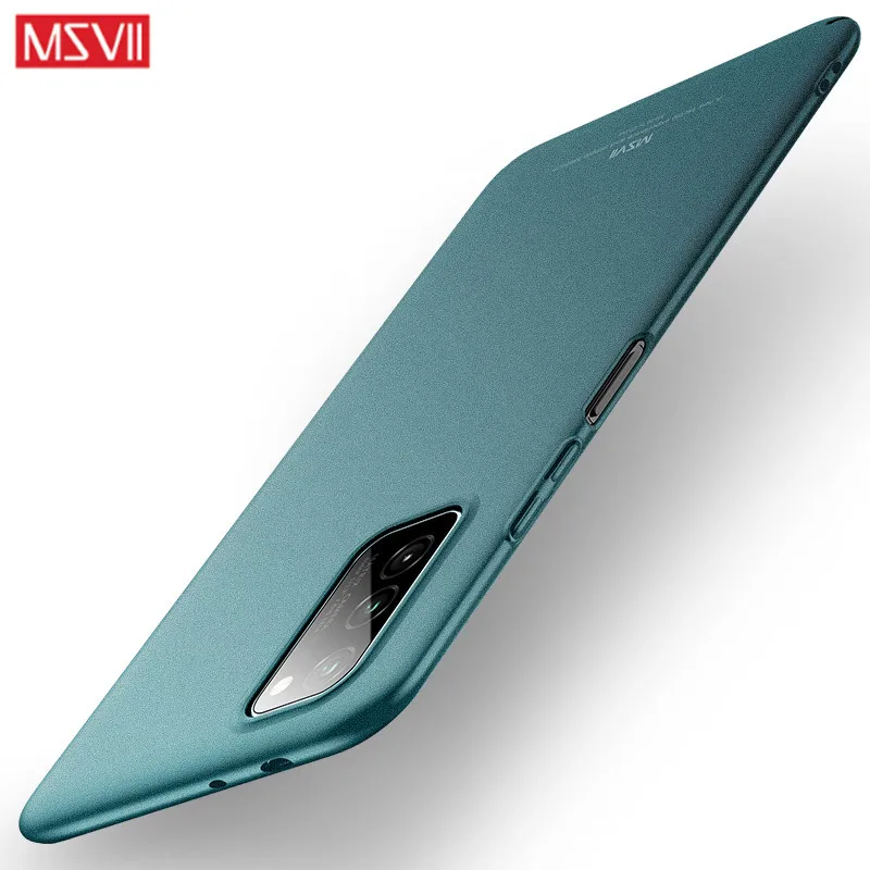 huawei honor view30 Case MSVII Ultra-thin PC Hard Anti-fingerprint Anti-knock Matte Cover phone coque v30 pro cases | Мобильные