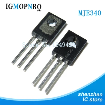 

Free Shipping 10pcs/lot MJE340 TO-126 KSE340 TO126 PNP 300V 0.5A Transistor new original