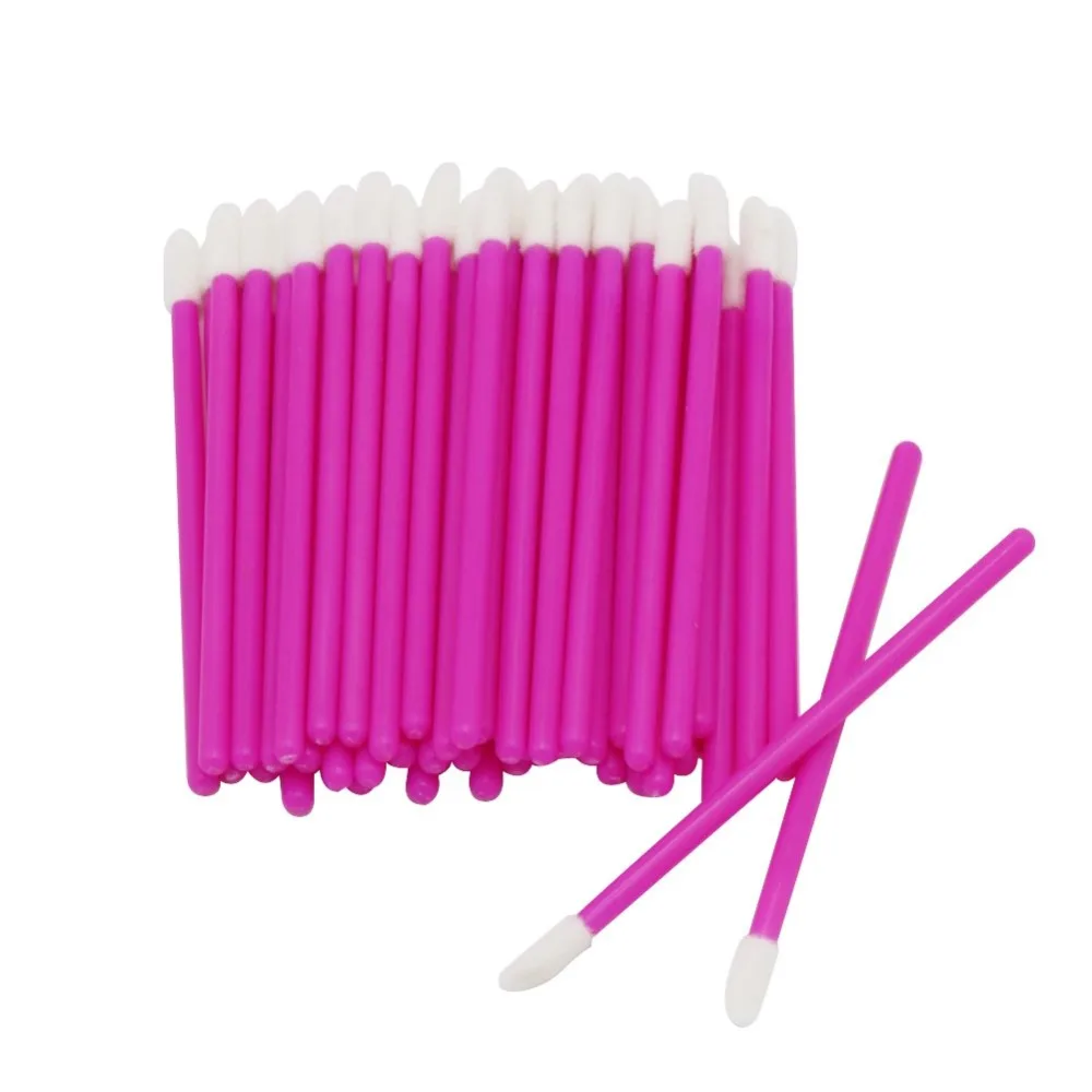 

1000PCS Disposable Lip Brush Wholesale Rose Gloss Wands Applicator Perfect Make Up Tool Fashion Hot Sale for Women Accessories