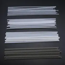 Baguettes de soudage en plastique ABS/PP/PVC/PE, bâtons de soudage pour outil de soudage en plastique 50 pièces 