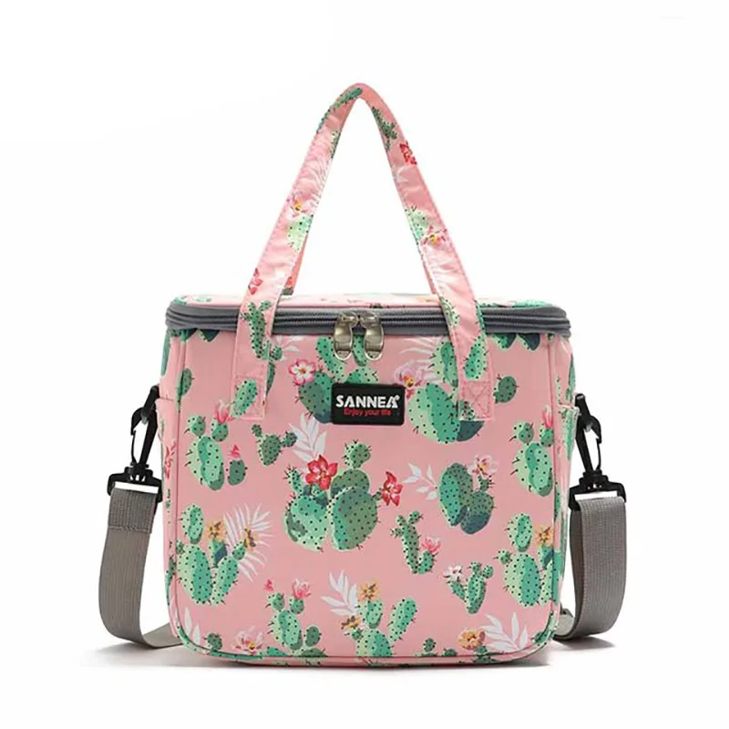Fiambrera con aislamiento para mujer, bolso térmico para comida fresca para niños, bolsa de almacenamiento, refrigerador, bolsas de Picnic, funda grande de 7l