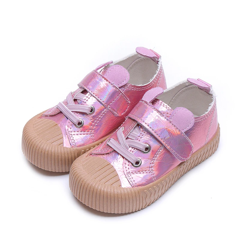 Cuzullaa Enfants Chaussures De Sport Bebe Enfants Filles Semelle Souple Laser Mode Baskets Decontracte Toile Chaussures Taille 21 32 Aliexpress