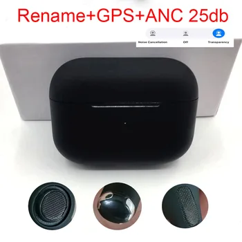 

i900000+ Air3 Pro 3 TWS ANC Noise Cancellation Transparency Bluetooth Earphones Wireless Headphones Airoha Matte Black Earbuds