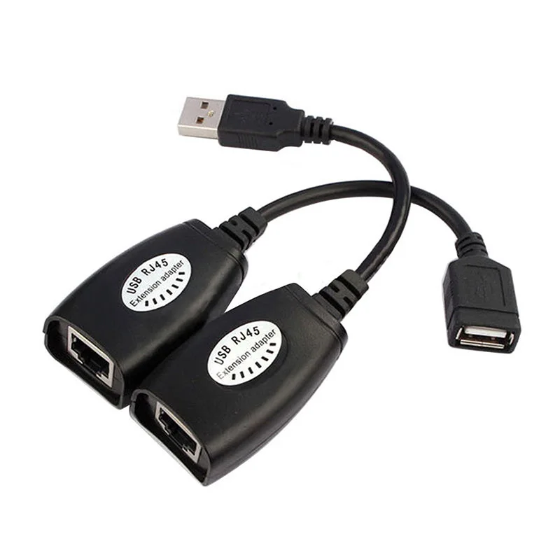 USB 2,0 штекер к женскому коту 5e 6eRJ45 Lan кабель Ethernet Кабель-адаптер высокого качества