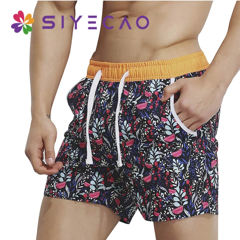 Mens Underwear Boxers Shorts Men Casual Sleep Underpants Printed Summer Comfortable Homewear Beach Shorts Boxer Lounge Male