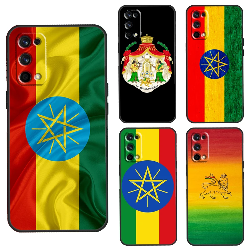 Ethiopia Flag Case For Realme 8 Pro C3 C11 C21 GT Q3 6 7 Funda OnePlus 9 7T 8T Nord | Мобильные телефоны и аксессуары