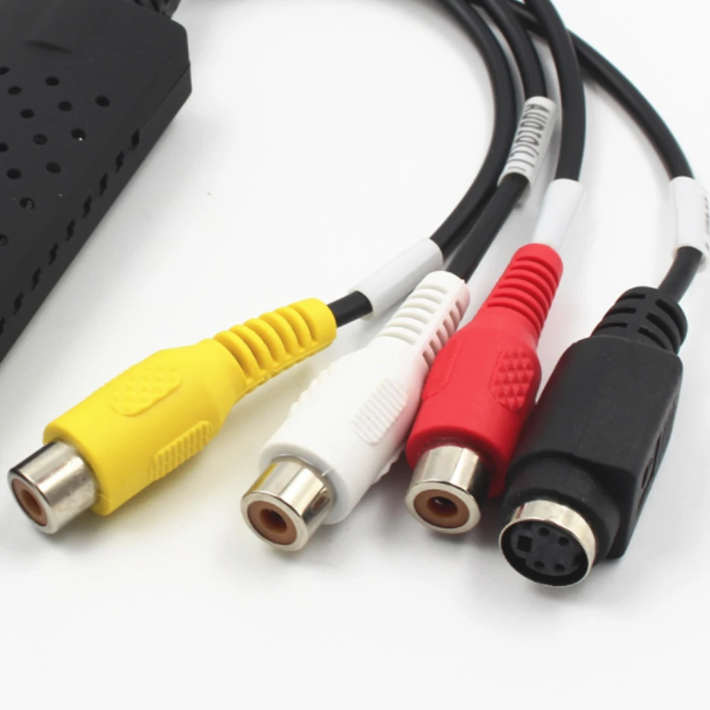 USB адаптер для видеозахвата с захватом чипсетом U tv 007 tv DVD VHS аудио Захват S-Video USB адаптер конвертер Поддержка Win7